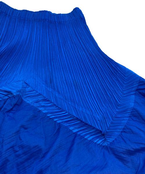 ISSEY MIYAKE（イッセイミヤケ）ISSEY MIYAKE (イッセイミヤケ) プリーツスカート ブルー サイズ:2の古着・服飾アイテム