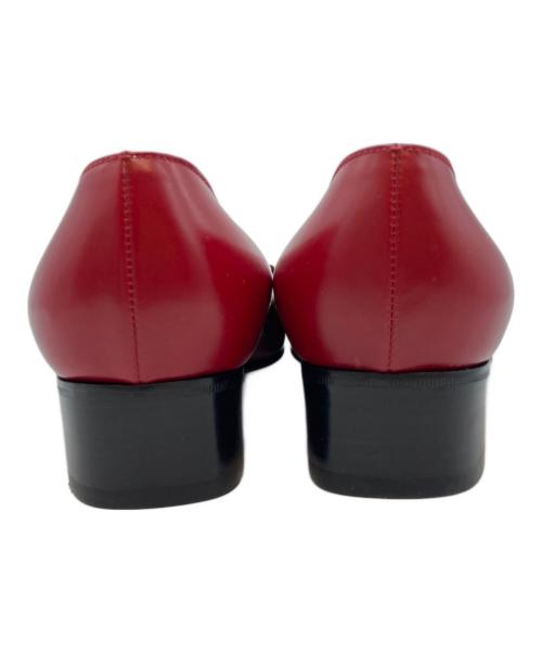 CELINE（セリーヌ）CELINE (セリーヌ) パンプス レッド サイズ:35 1/2の古着・服飾アイテム