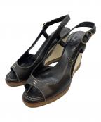 CHANELシャネル）の古着「ココマークパンプス」｜ブラック