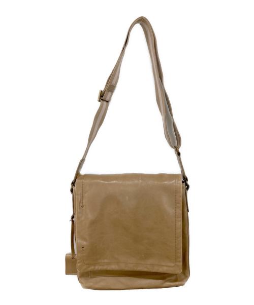 BALLY（バリー）BALLY (バリー) レザーショルダーバッグ ベージュの古着・服飾アイテム