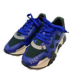 VERSACE（ヴェルサーチェ）の古着「Squalo スニーカー」｜ブルー