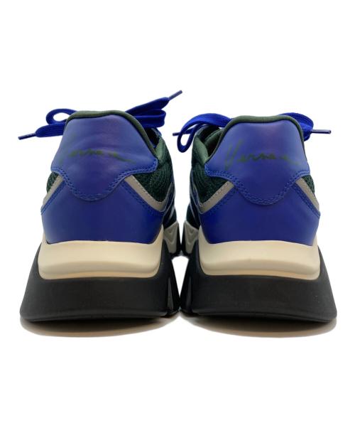 VERSACE（ヴェルサーチェ）VERSACE (ヴェルサーチェ) Squalo スニーカー ブルー サイズ:40の古着・服飾アイテム