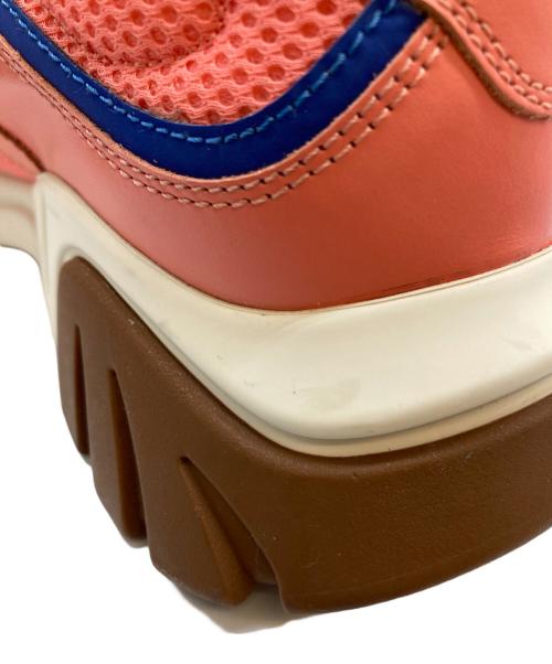 VERSACE（ヴェルサーチェ）VERSACE (ヴェルサーチェ) Squalo スニーカー オレンジ サイズ:24.5cmの古着・服飾アイテム