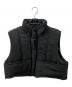 CAVEZA ROSSO（カベサ ロッソ）の古着「STAND COLLAR CROPPED VEST」｜ブラック