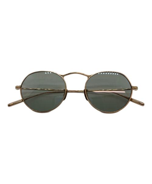 OLIVER PEOPLES（オリバーピープルズ）OLIVER PEOPLES (オリバーピープルズ) サングラス ゴールドの古着・服飾アイテム