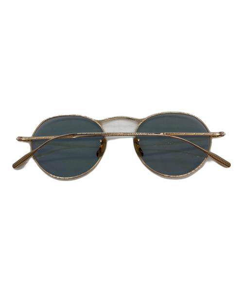 OLIVER PEOPLES（オリバーピープルズ）OLIVER PEOPLES (オリバーピープルズ) サングラス ゴールドの古着・服飾アイテム