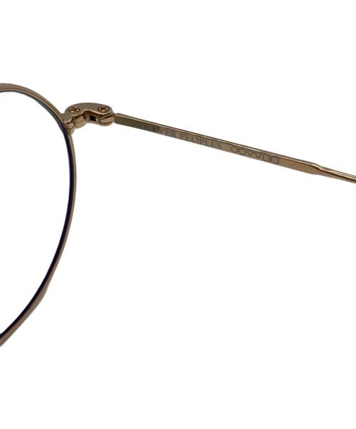 OLIVER PEOPLES（オリバーピープルズ）OLIVER PEOPLES (オリバーピープルズ) サングラス ゴールドの古着・服飾アイテム