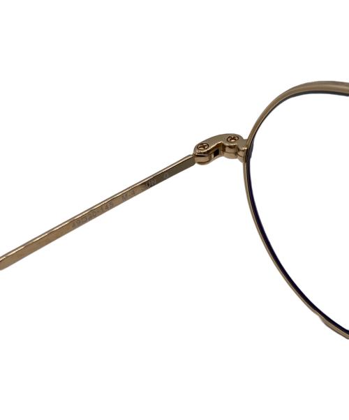 OLIVER PEOPLES（オリバーピープルズ）OLIVER PEOPLES (オリバーピープルズ) サングラス ゴールドの古着・服飾アイテム