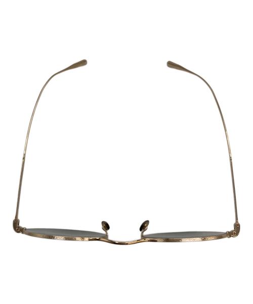 OLIVER PEOPLES（オリバーピープルズ）OLIVER PEOPLES (オリバーピープルズ) サングラス ゴールドの古着・服飾アイテム