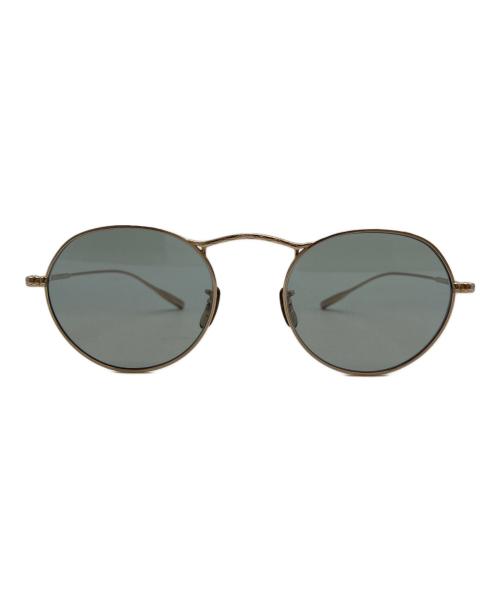 OLIVER PEOPLES（オリバーピープルズ）OLIVER PEOPLES (オリバーピープルズ) サングラス ゴールドの古着・服飾アイテム