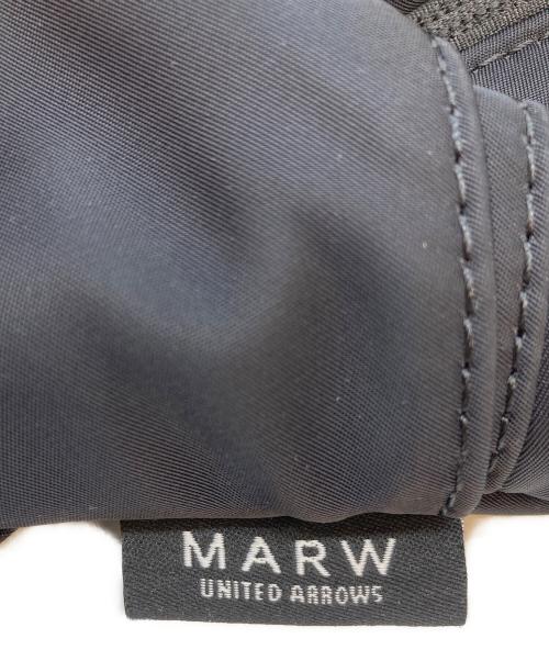 MARW UNITED ARROWS（マルゥ ユナイテッドアローズ）MARW UNITED ARROWS (マルゥ ユナイテッドアローズ) リュック ブラックの古着・服飾アイテム