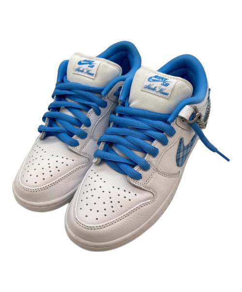 NIKE（ナイキ）NIKE (ナイキ) SB Dunk Low Pro Victory of The People/University Blue ホワイト×ブルー サイズ:27の古着・服飾アイテム