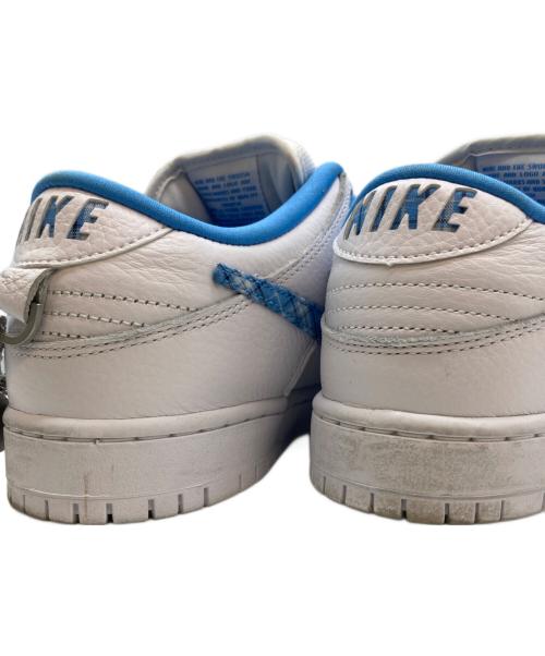 NIKE（ナイキ）NIKE (ナイキ) SB Dunk Low Pro Victory of The People/University Blue ホワイト×ブルー サイズ:27の古着・服飾アイテム