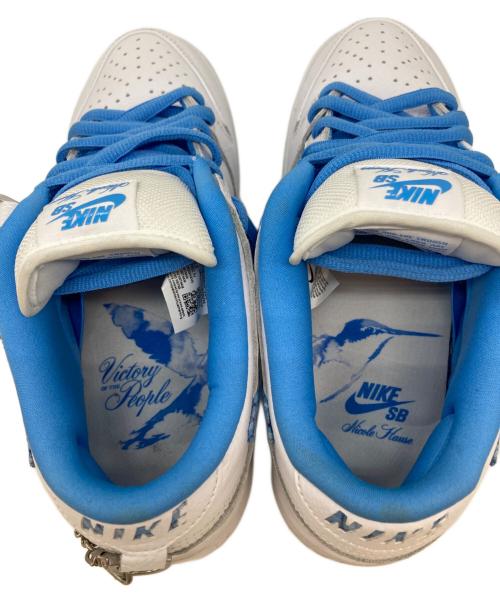 NIKE（ナイキ）NIKE (ナイキ) SB Dunk Low Pro Victory of The People/University Blue ホワイト×ブルー サイズ:27の古着・服飾アイテム