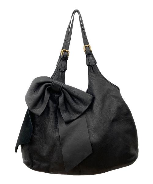 RED VALENTINO（レッドヴァレンティノ）RED VALENTINO (レッドヴァレンティノ) トートバッグ ブラック サイズ:-の古着・服飾アイテム