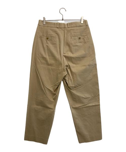 YAECA（ヤエカ）YAECA (ヤエカ) チノタックテーパードパンツ ベージュ サイズ:W32の古着・服飾アイテム