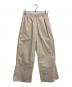 ORCIVAL（オーシバル）の古着「ワイドイージーパンツ」｜ベージュ