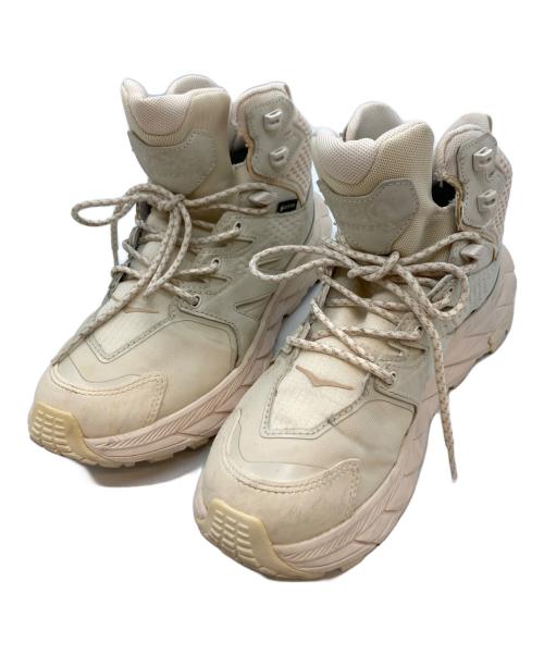 HOKAONEONE（ホカオネオネ）HOKAONEONE (ホカオネオネ) ANACAPA MID GTX アイボリー サイズ:23cmの古着・服飾アイテム