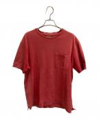 C.P COMPANYシーピーカンパニー）の古着「Tシャツ」｜レッド