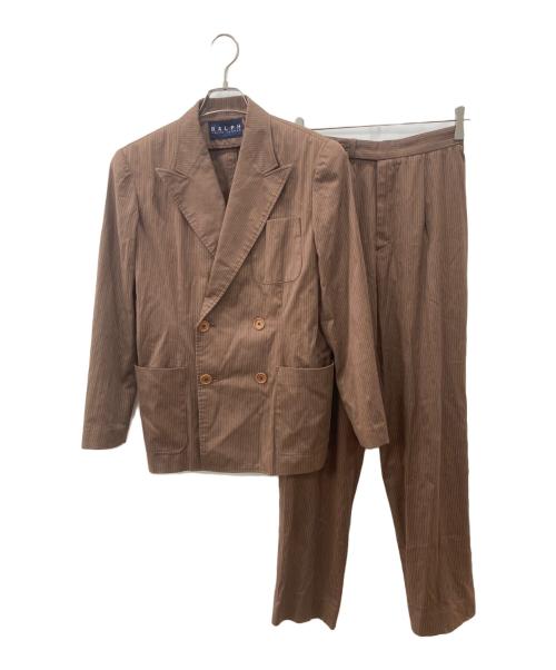 RALPH LAUREN（ラルフローレン）RALPH LAUREN (ラルフローレン) セットアップスーツ ブラウン サイズ:9の古着・服飾アイテム