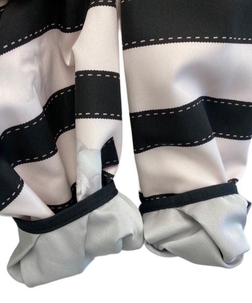 M'S GRACY（エムズグレイシー）M'S GRACY (エムズグレイシー) カメリア ストライプ ブラウス ピンク サイズ:38の古着・服飾アイテム