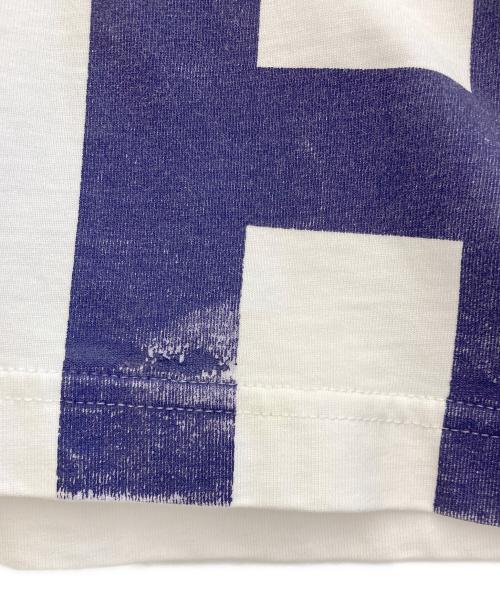 COMME des GARCONS HOMME（コムデギャルソン オム）COMME des GARCONS HOMME (コムデギャルソン オム) 天竺ロゴTシャツ ホワイト サイズ:Lの古着・服飾アイテム