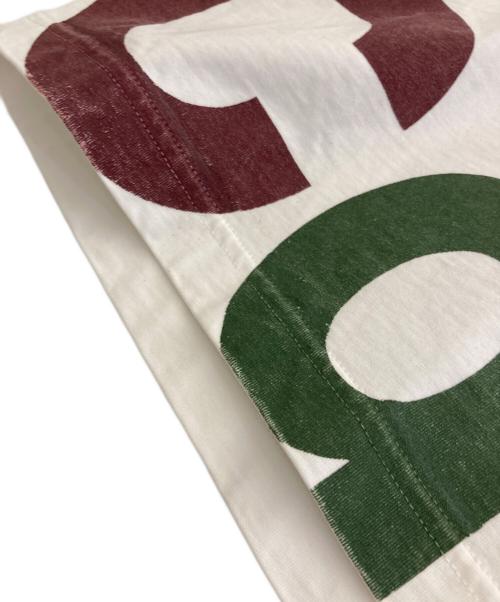 COMME des GARCONS HOMME（コムデギャルソン オム）COMME des GARCONS HOMME (コムデギャルソン オム) 天竺ロゴTシャツ ホワイト サイズ:Lの古着・服飾アイテム