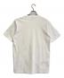 COMME des GARCONS HOMME (コムデギャルソン オム) 天竺ロゴTシャツ ホワイト サイズ:L：6000円