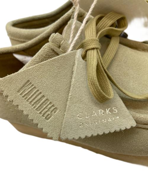 CLARKS（クラークス）CLARKS (クラークス) Wallabee/ワラビー ベージュ サイズ:26cm 未使用品の古着・服飾アイテム
