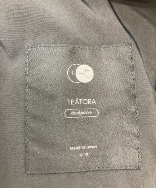 teatora（テアトラ）teatora (テアトラ) DEVICE COAT DUAL POINT ブラック サイズ:2の古着・服飾アイテム