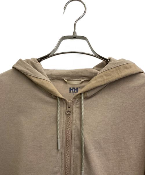 HELLY HANSEN（ヘリーハンセン）HELLY HANSEN (ヘリーハンセン) アンヒビアフーディージャケット ベージュ サイズ:XLの古着・服飾アイテム