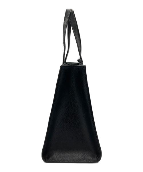 Kate Spade（ケイトスペード）Kate Spade (ケイトスペード) ハンドレザーバッグ ブラックの古着・服飾アイテム