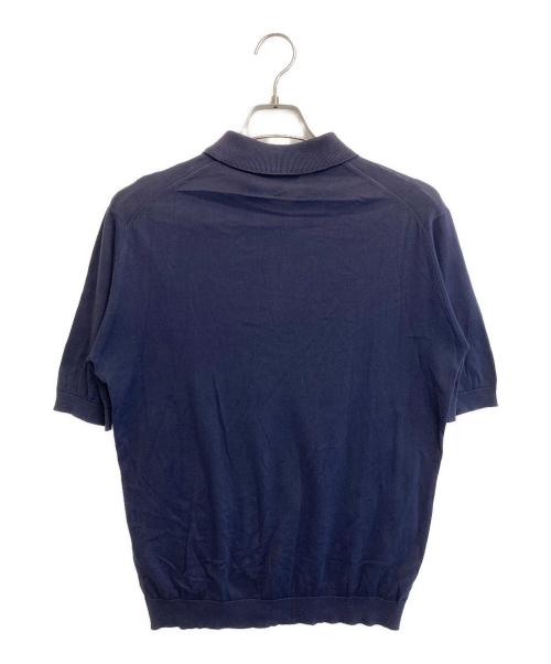 JOHN SMEDLEY（ジョンスメドレー）JOHN SMEDLEY (ジョンスメドレー) ポロシャツ ネイビー サイズ:Sの古着・服飾アイテム