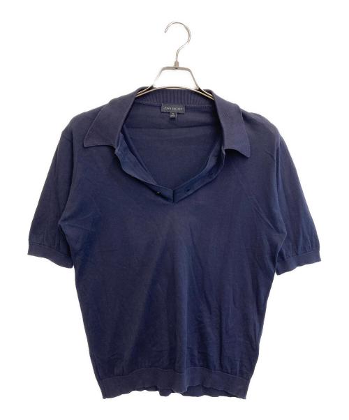 JOHN SMEDLEY（ジョンスメドレー）JOHN SMEDLEY (ジョンスメドレー) ポロシャツ ネイビー サイズ:Sの古着・服飾アイテム
