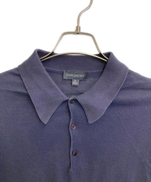 JOHN SMEDLEY（ジョンスメドレー）JOHN SMEDLEY (ジョンスメドレー) ポロシャツ ネイビー サイズ:Sの古着・服飾アイテム