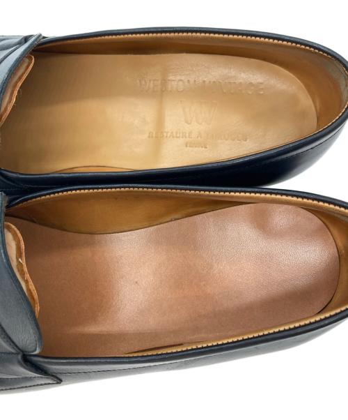 J.M.WESTON（ジェイエムウエストン）J.M.WESTON (ジェイエムウエストン) 180 シグネチャーローファー ブラック サイズ:7 1/2の古着・服飾アイテム