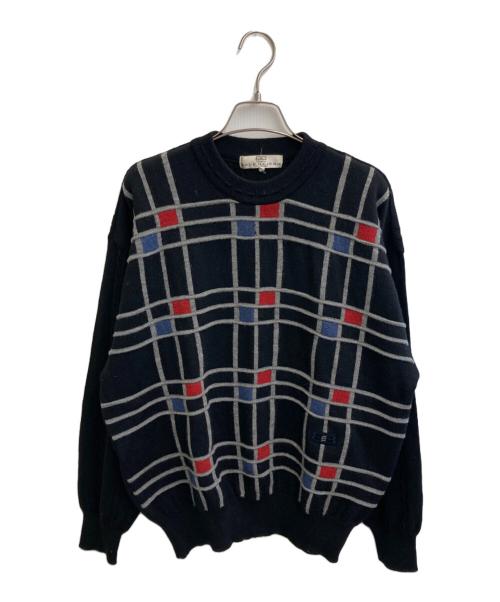 BALENCIAGA（バレンシアガ）BALENCIAGA (バレンシアガ) ウールニット ブラック サイズ:Lの古着・服飾アイテム