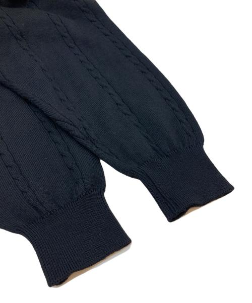 BALENCIAGA（バレンシアガ）BALENCIAGA (バレンシアガ) ウールニット ブラック サイズ:Lの古着・服飾アイテム