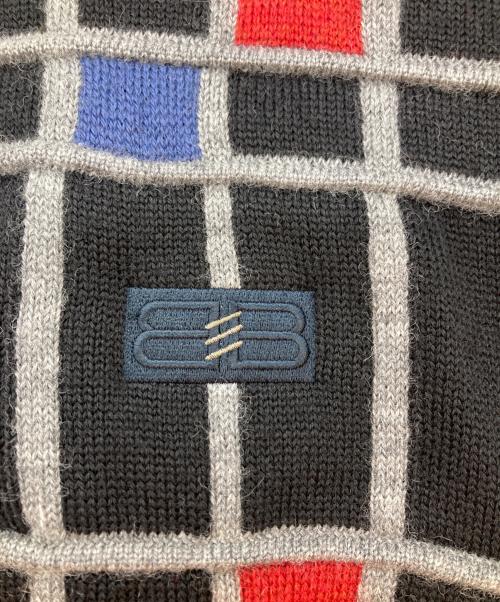 BALENCIAGA（バレンシアガ）BALENCIAGA (バレンシアガ) ウールニット ブラック サイズ:Lの古着・服飾アイテム