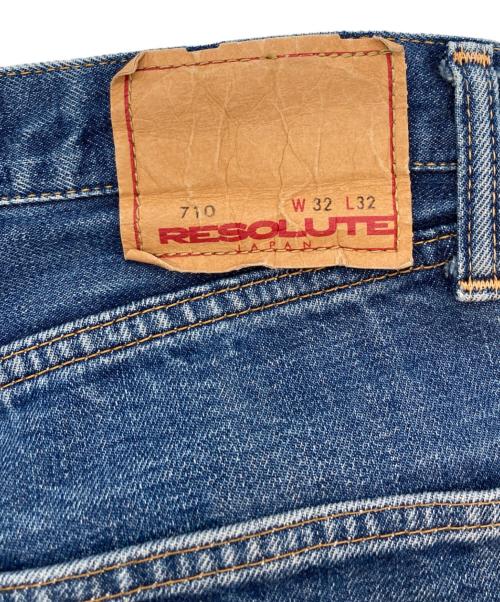 RESOLUTE（リゾルト）RESOLUTE (リゾルト) デニムパンツ インディゴ サイズ:32の古着・服飾アイテム