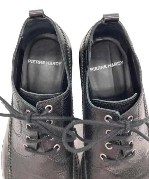 PIERRE HARDY（ピエールアルディ）PIERRE HARDY (ピエールアルディ) Uチップシューズ ブラック サイズ:26.5cmの古着・服飾アイテム