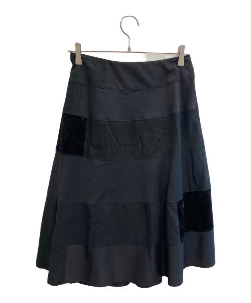 tricot COMME des GARCONS（トリココムデギャルソン）tricot COMME des GARCONS (トリココムデギャルソン) ラップスカート ブラック サイズ:Sの古着・服飾アイテム