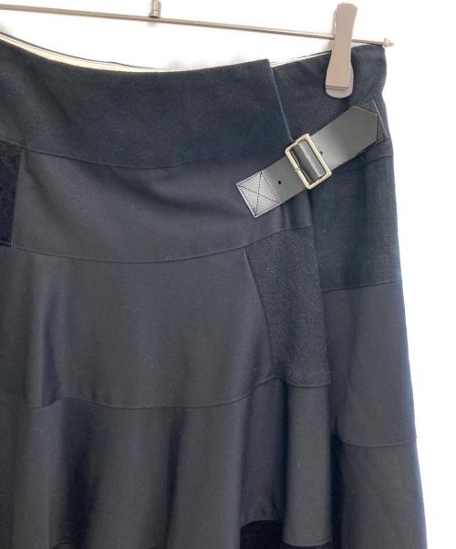 tricot COMME des GARCONS（トリココムデギャルソン）tricot COMME des GARCONS (トリココムデギャルソン) ラップスカート ブラック サイズ:Sの古着・服飾アイテム