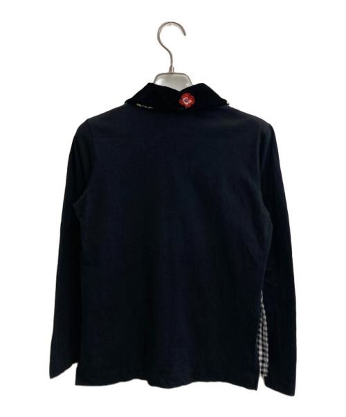 TAO COMME des GARCONS（タオ コムデギャルソン）TAO COMME des GARCONS (タオ コムデギャルソン) シャツ ホワイト×ブラック サイズ:Sの古着・服飾アイテム