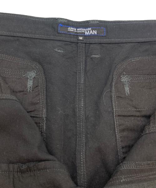 JUNYA WATANABE MAN（ジュンヤワタナベマン）JUNYA WATANABE MAN (ジュンヤワタナベマン) パンツ ブラック サイズ:Mの古着・服飾アイテム