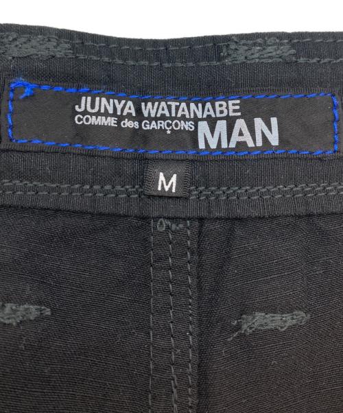 JUNYA WATANABE MAN（ジュンヤワタナベマン）JUNYA WATANABE MAN (ジュンヤワタナベマン) パンツ ブラック サイズ:Mの古着・服飾アイテム