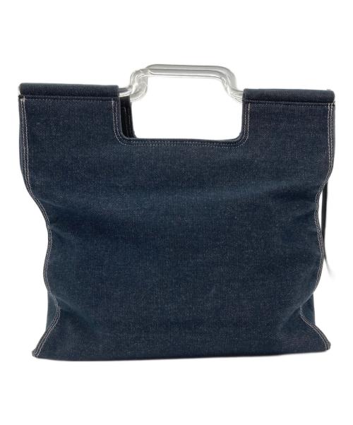 courreges（クレージュ）courreges (クレージュ) デニムハンドバッグ インディゴの古着・服飾アイテム