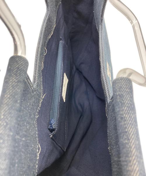 courreges（クレージュ）courreges (クレージュ) デニムハンドバッグ インディゴの古着・服飾アイテム