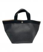 Herve Chapelierエルベシャプリエ）の古着「707GP リュクス 舟形トートバッグ」｜ブラック