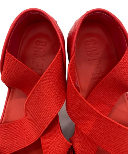 CAMPER（カンペール）CAMPER (カンペール) RIGHT NINA レッド サイズ:37の古着・服飾アイテム